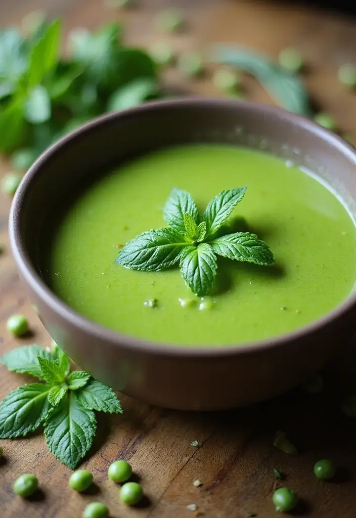 29 Best Vegetable Soup Recipes Ever for Cozy Days 97 29 Best Vegetable Soup Recipes Ever for Cozy Days 15. Pea and Mint Soup