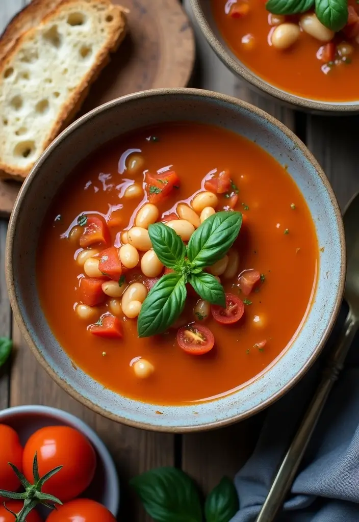 29 Best Vegetable Soup Recipes Ever for Cozy Days 111 29 Best Vegetable Soup Recipes Ever for Cozy Days 17. Tomato and White Bean Soup