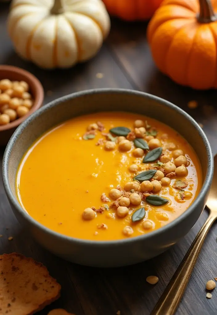 29 Best Vegetable Soup Recipes Ever for Cozy Days 125 29 Best Vegetable Soup Recipes Ever for Cozy Days 19. Pumpkin and Chickpea Soup