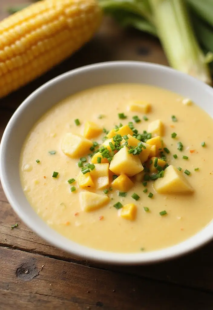 29 Best Vegetable Soup Recipes Ever for Cozy Days 153 29 Best Vegetable Soup Recipes Ever for Cozy Days 23. Sweet Corn and Potato Soup