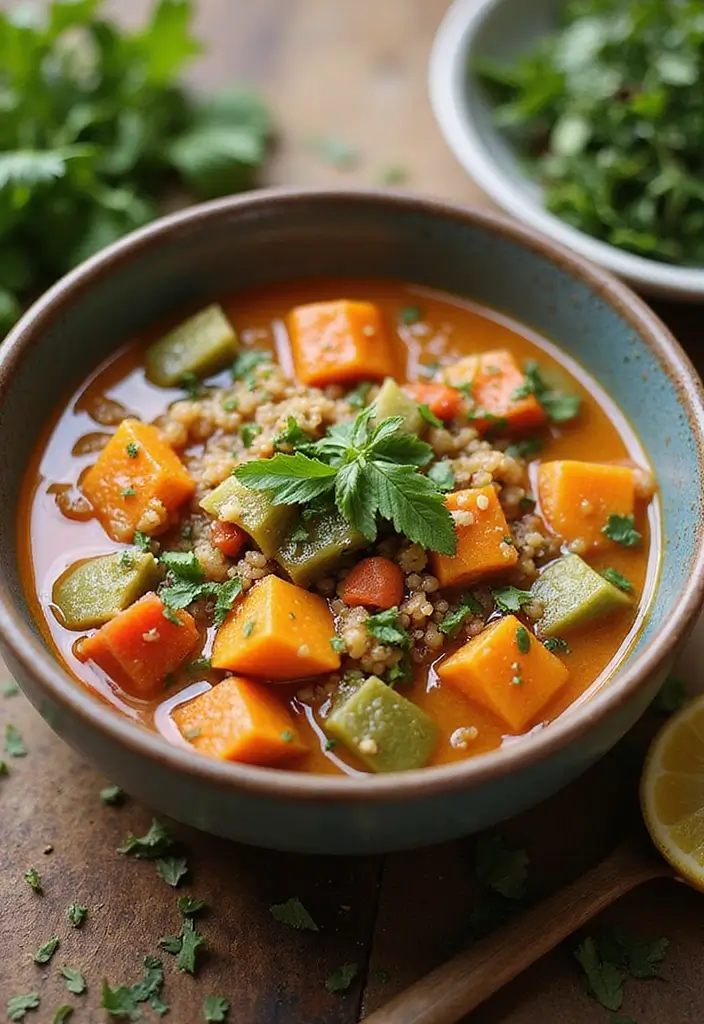 29 Best Vegetable Soup Recipes Ever for Cozy Days 29 29 Best Vegetable Soup Recipes Ever for Cozy Days 5. Vegetable Quinoa Soup