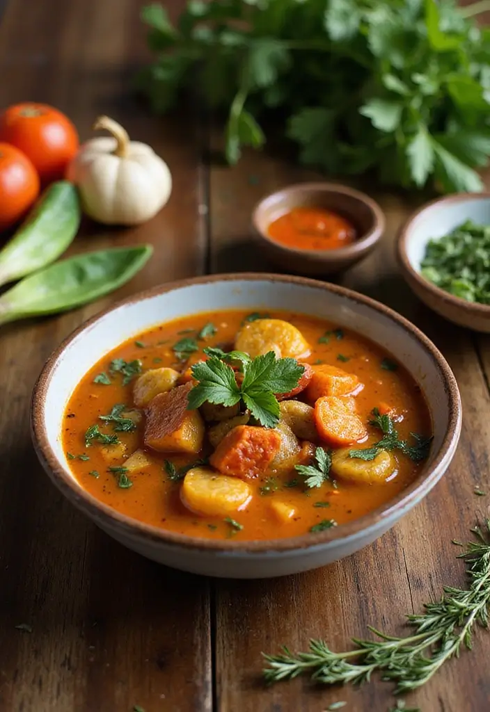 29 Best Vegetable Soup Recipes Ever for Cozy Days 43 29 Best Vegetable Soup Recipes Ever for Cozy Days 7. Roasted Vegetable Soup