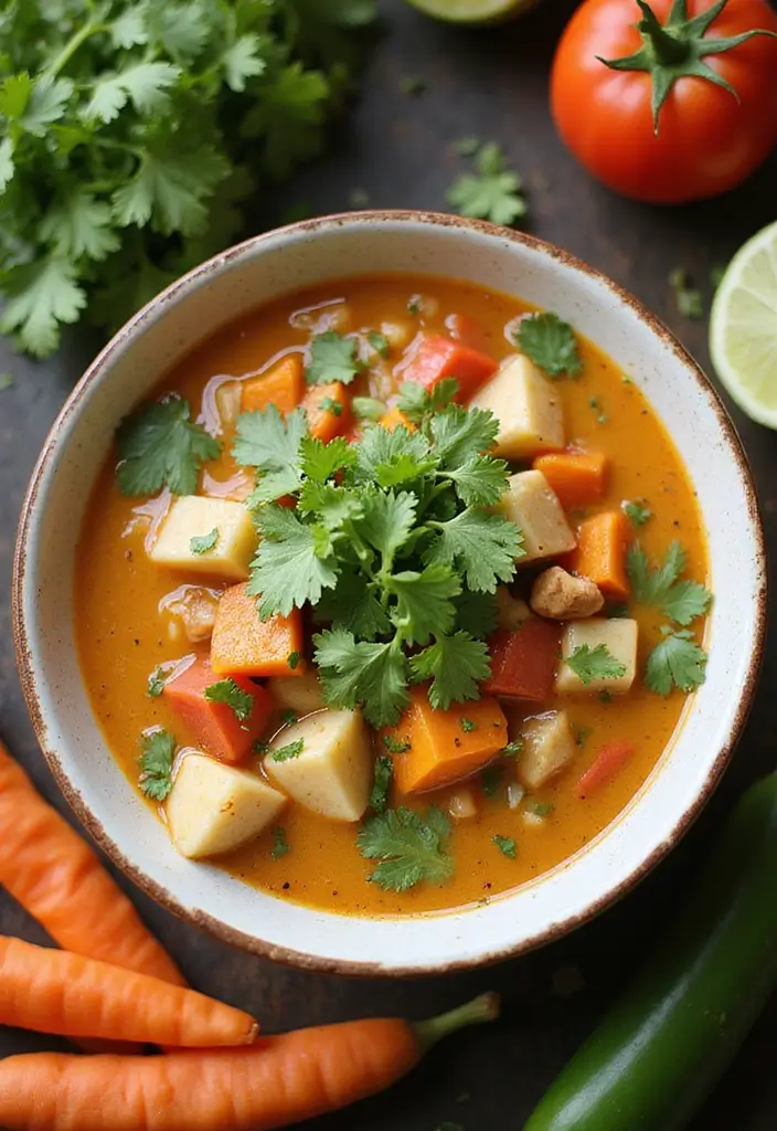29 Best Vegetable Soup Recipes Ever for Cozy Days 50 29 Best Vegetable Soup Recipes Ever for Cozy Days 8. Thai Coconut Vegetable Soup
