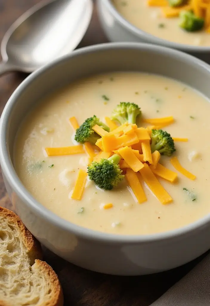 29 Ninja Blender and Soup Maker Recipes to Try This Winter 79 29 Ninja Blender and Soup Maker Recipes to Try This Winter - 13. Creamy Broccoli Cheddar Soup