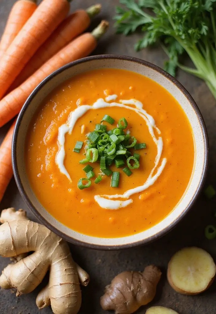 29 Ninja Blender and Soup Maker Recipes to Try This Winter 84 29 Ninja Blender and Soup Maker Recipes to Try This Winter - 14. Carrot Ginger Soup
