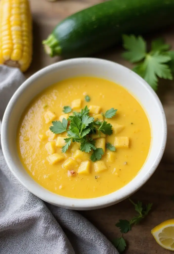 29 Ninja Blender and Soup Maker Recipes to Try This Winter 103 29 Ninja Blender and Soup Maker Recipes to Try This Winter - 17. Zucchini and Corn Soup