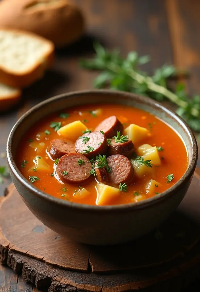 29 Ninja Blender and Soup Maker Recipes to Try This Winter 110 29 Ninja Blender and Soup Maker Recipes to Try This Winter - 18. Cabbage and Sausage Soup