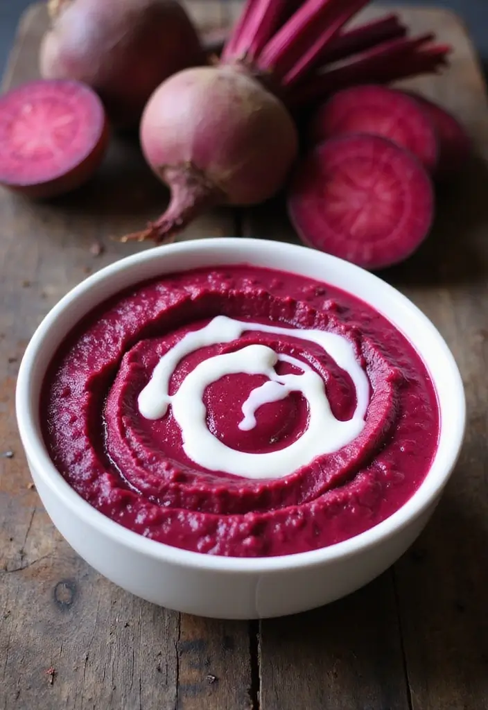 29 Ninja Blender and Soup Maker Recipes to Try This Winter 134 29 Ninja Blender and Soup Maker Recipes to Try This Winter - 22. Roasted Beet Hummus Soup