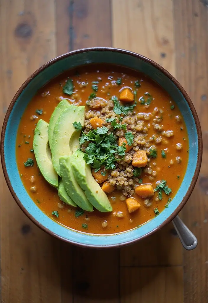 29 Ninja Blender and Soup Maker Recipes to Try This Winter 167 29 Ninja Blender and Soup Maker Recipes to Try This Winter - 27. Lentil and Quinoa Soup