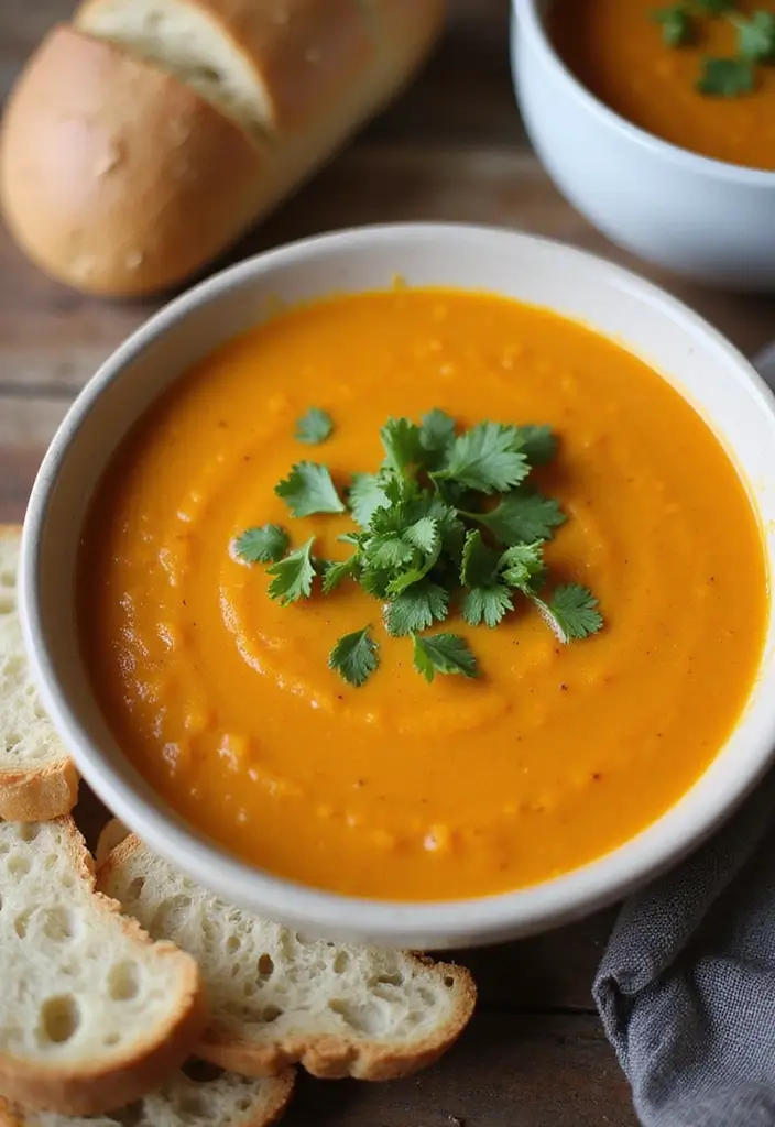 29 Ninja Blender and Soup Maker Recipes to Try This Winter 172 29 Ninja Blender and Soup Maker Recipes to Try This Winter - 28. Ginger Carrot Coconut Soup