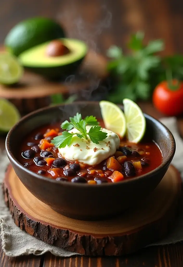 29 Ninja Blender and Soup Maker Recipes to Try This Winter 25 29 Ninja Blender and Soup Maker Recipes to Try This Winter - 5. Spicy Black Bean Soup