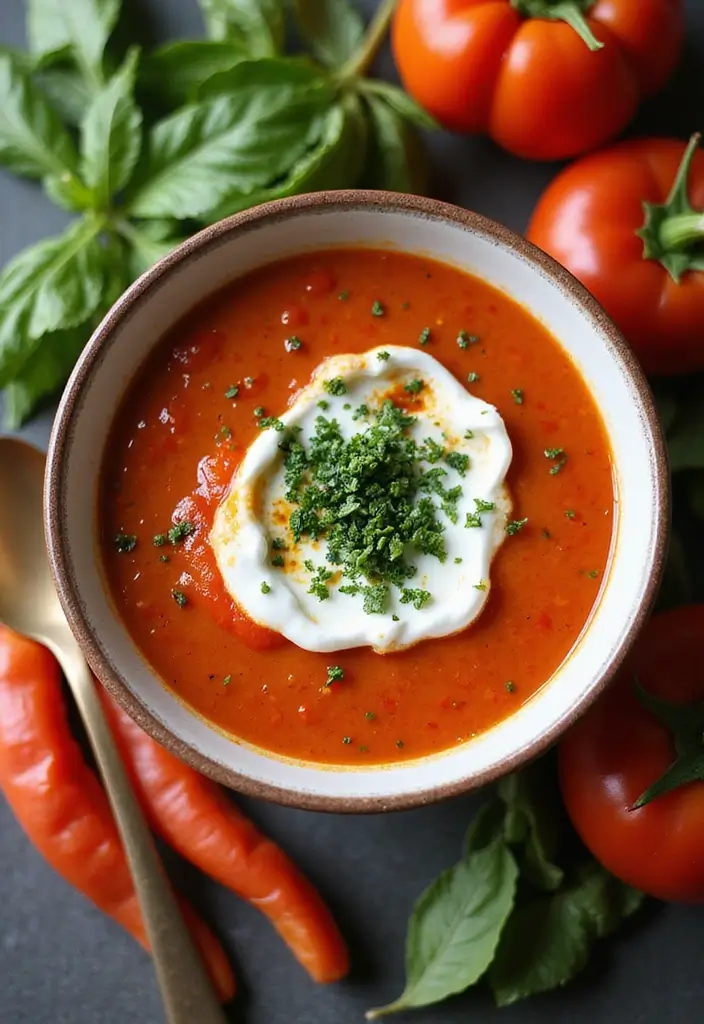 29 Ninja Blender and Soup Maker Recipes to Try This Winter 39 29 Ninja Blender and Soup Maker Recipes to Try This Winter - 7. Roasted Red Pepper and Tomato Soup