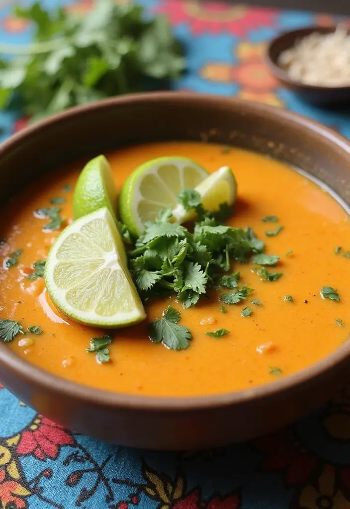 29 Ninja Blender and Soup Maker Recipes to Try This Winter 53 29 Ninja Blender and Soup Maker Recipes to Try This Winter - 9. Thai Coconut Curry Soup