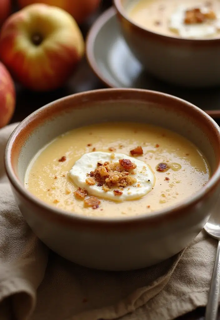 29 Parsnip and Apple Soup Recipes for Fall 74 29 Parsnip and Apple Soup Recipes for Fall - 12. Parsnip and Apple Soup with Cream Cheese