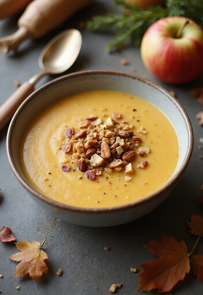 29 Parsnip and Apple Soup Recipes for Fall 81 29 Parsnip and Apple Soup Recipes for Fall - 13. Parsnip and Apple Soup with Nuts
