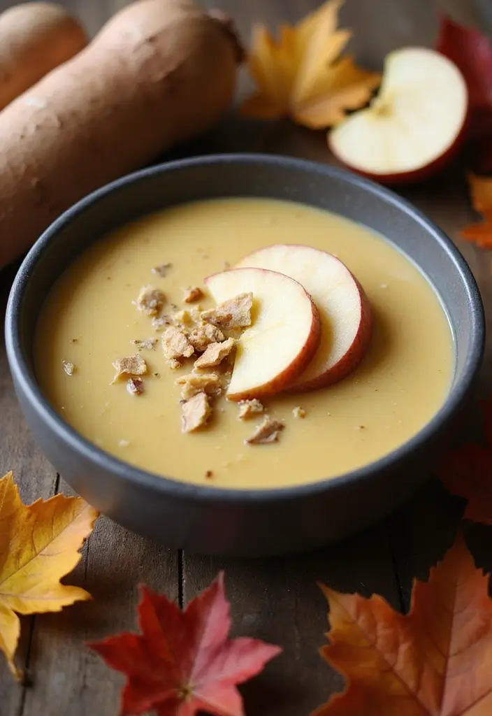 29 Parsnip and Apple Soup Recipes for Fall 15 29 Parsnip and Apple Soup Recipes for Fall - 3. Parsnip and Apple Ginger Soup