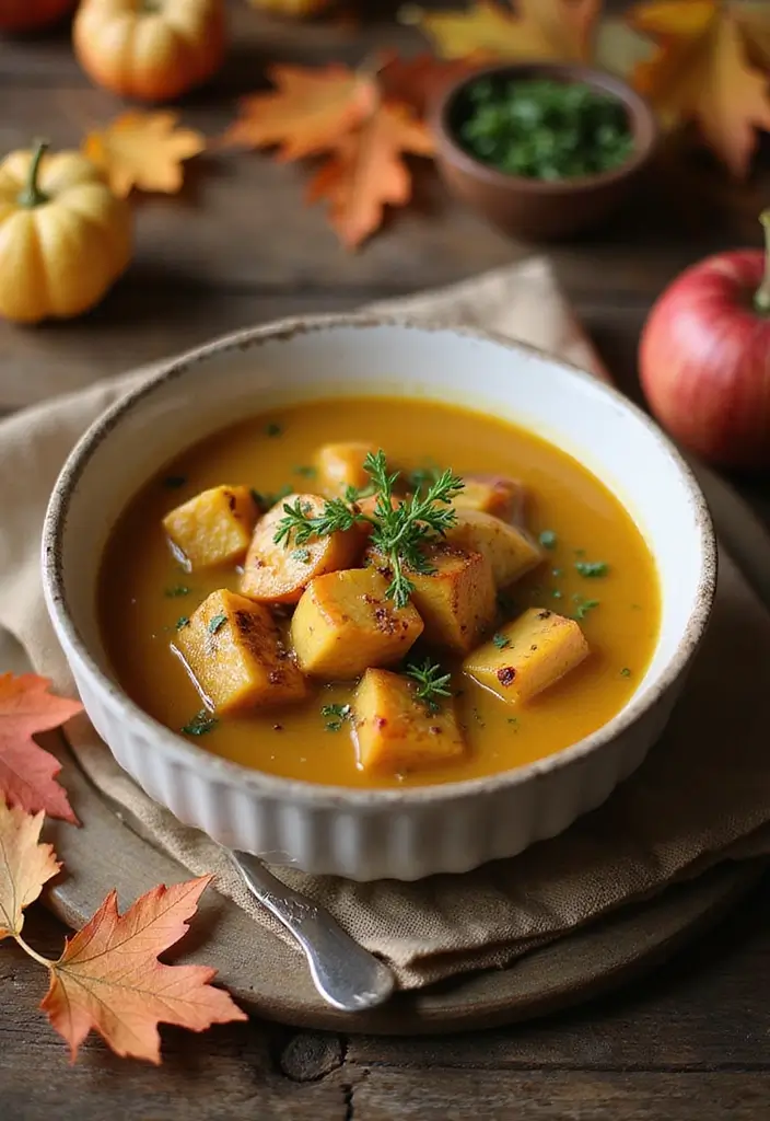 29 Parsnip and Apple Soup Recipes for Fall 22 29 Parsnip and Apple Soup Recipes for Fall - 4. Roasted Parsnip and Apple Soup