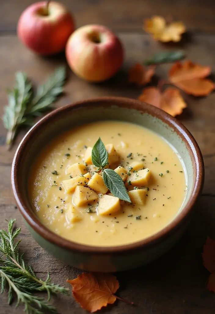 29 Parsnip and Apple Soup Recipes for Fall 43 29 Parsnip and Apple Soup Recipes for Fall - 7. Parsnip and Apple Soup with Sage