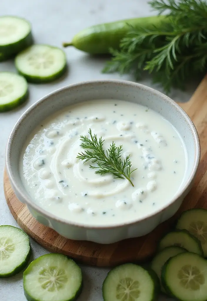 30 Bariatric Full Liquid Soup Recipes for Recovery Meals - 17. Cucumber and Yogurt Soup