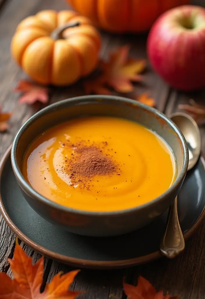 30 Bariatric Full Liquid Soup Recipes for Recovery Meals - 3. Butternut Squash and Apple Soup