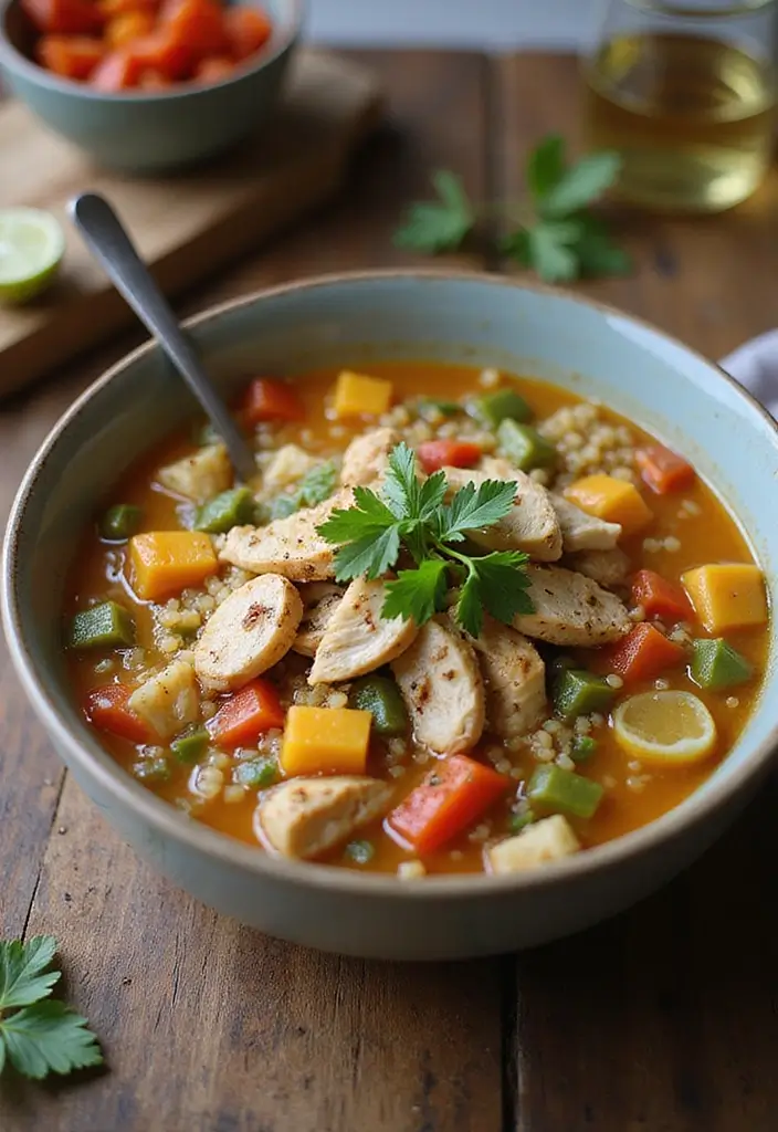 30+ Best Chicken Soup Recipes Ever to Warm the Soul 58 30+ Best Chicken Soup Recipes Ever to Warm the Soul - 10. Chicken and Quinoa Soup