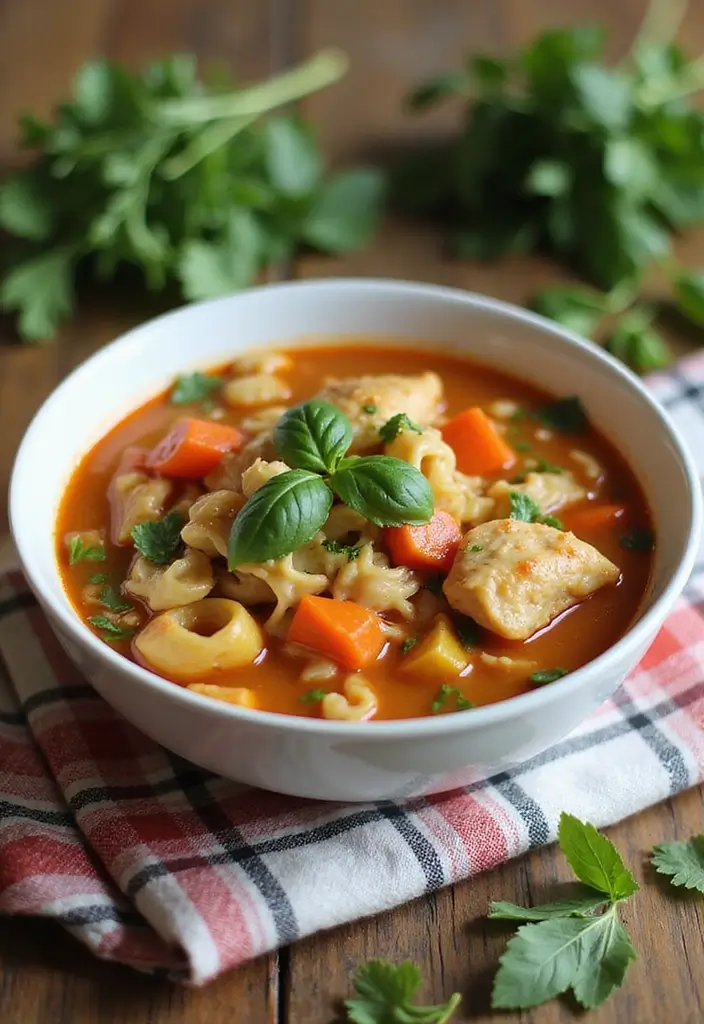 30+ Best Chicken Soup Recipes Ever to Warm the Soul 63 30+ Best Chicken Soup Recipes Ever to Warm the Soul - 11. Chicken Minestrone Soup