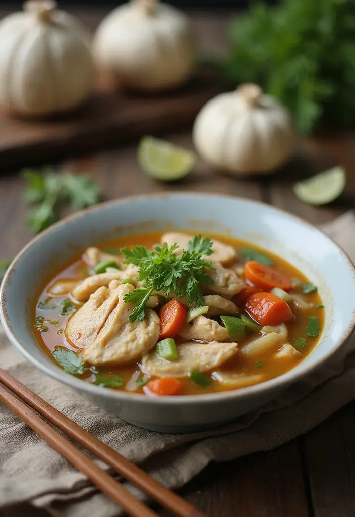 30+ Best Chicken Soup Recipes Ever to Warm the Soul 70 30+ Best Chicken Soup Recipes Ever to Warm the Soul - 12. Asian Chicken Soup