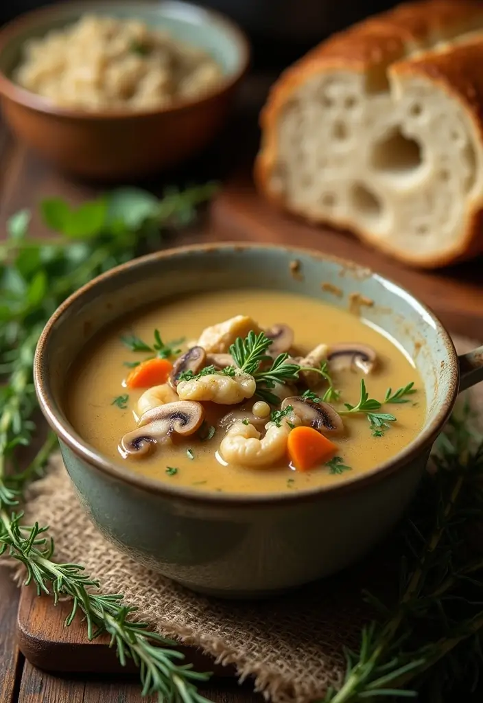 30+ Best Chicken Soup Recipes Ever to Warm the Soul 94 30+ Best Chicken Soup Recipes Ever to Warm the Soul - 16. Chicken and Mushroom Soup