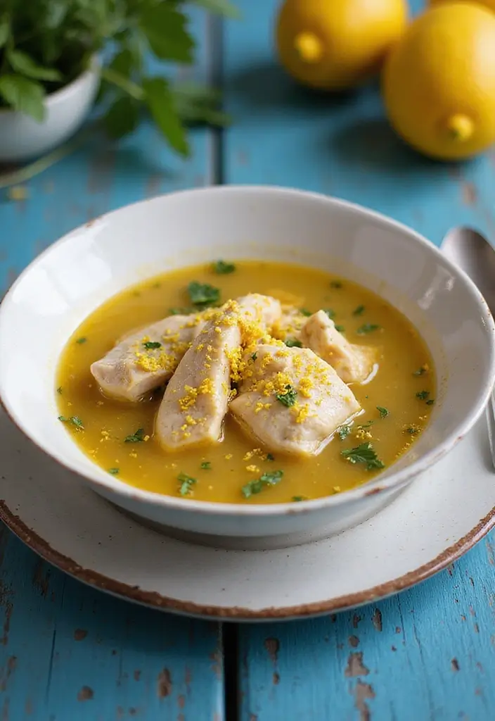 30+ Best Chicken Soup Recipes Ever to Warm the Soul 101 30+ Best Chicken Soup Recipes Ever to Warm the Soul - 17. Greek Lemon Chicken Soup (Avgolemono)