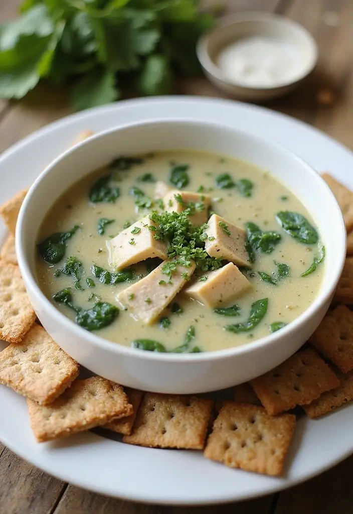 30+ Best Chicken Soup Recipes Ever to Warm the Soul 111 30+ Best Chicken Soup Recipes Ever to Warm the Soul - 19. Chicken and Spinach Soup