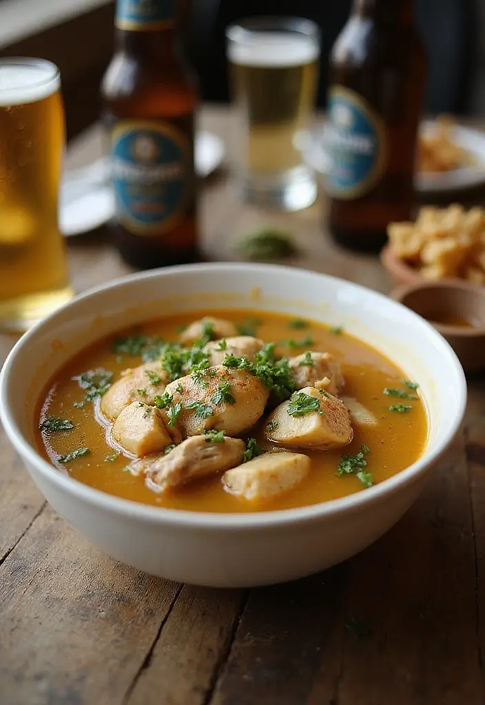 30+ Best Chicken Soup Recipes Ever to Warm the Soul 128 30+ Best Chicken Soup Recipes Ever to Warm the Soul - 22. Beer Can Chicken Soup