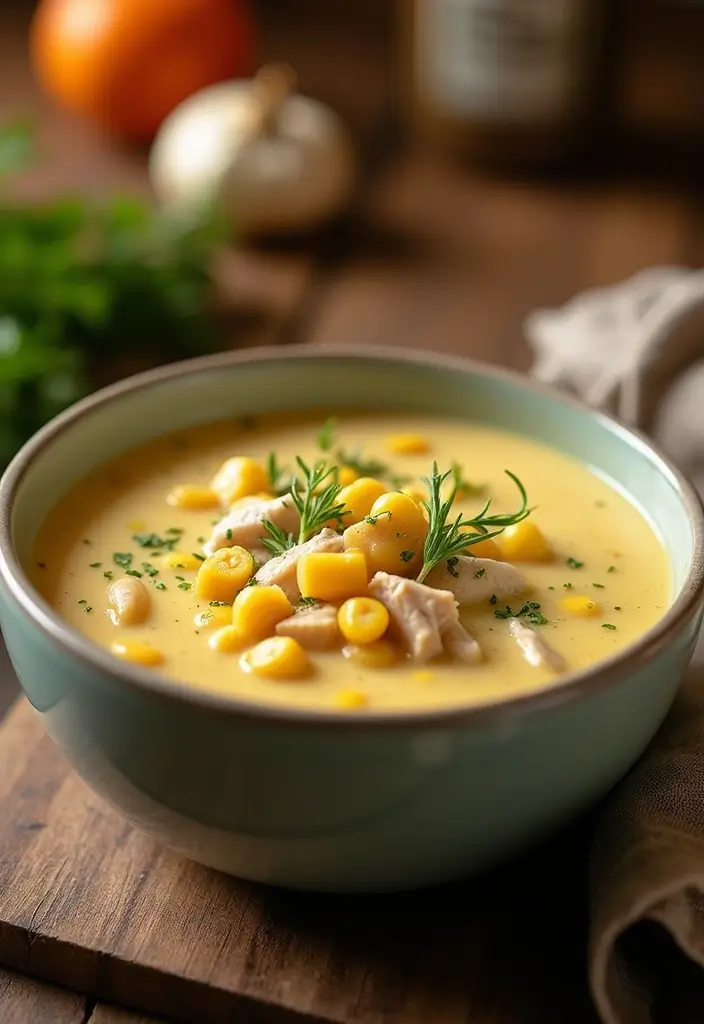 30+ Best Chicken Soup Recipes Ever to Warm the Soul 163 30+ Best Chicken Soup Recipes Ever to Warm the Soul - 27. Chicken and Corn Chowder