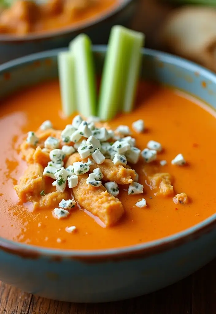 30+ Best Chicken Soup Recipes Ever to Warm the Soul 170 30+ Best Chicken Soup Recipes Ever to Warm the Soul - 28. Buffalo Chicken Soup