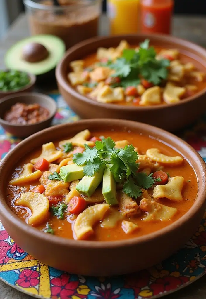 30+ Bow Tie Pasta Soup Recipes Everyone Will Love - 17. Mexican Chicken Bow Tie Pasta Soup
