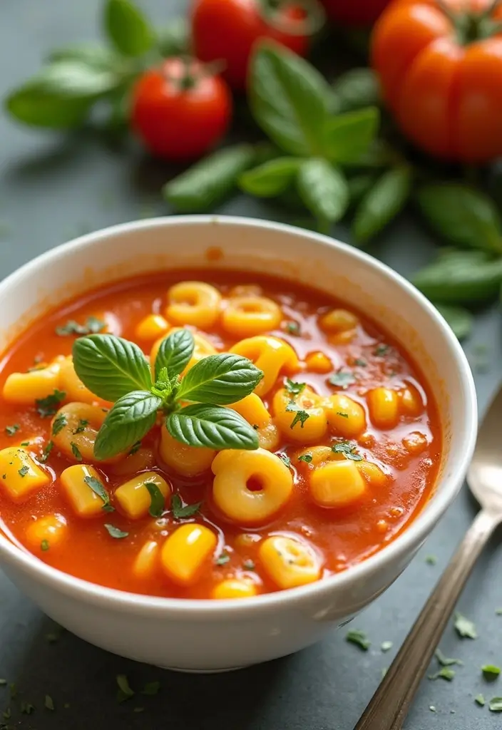 30+ Bow Tie Pasta Soup Recipes Everyone Will Love - 24. Sweet Corn and Tomato Bow Tie Pasta Soup