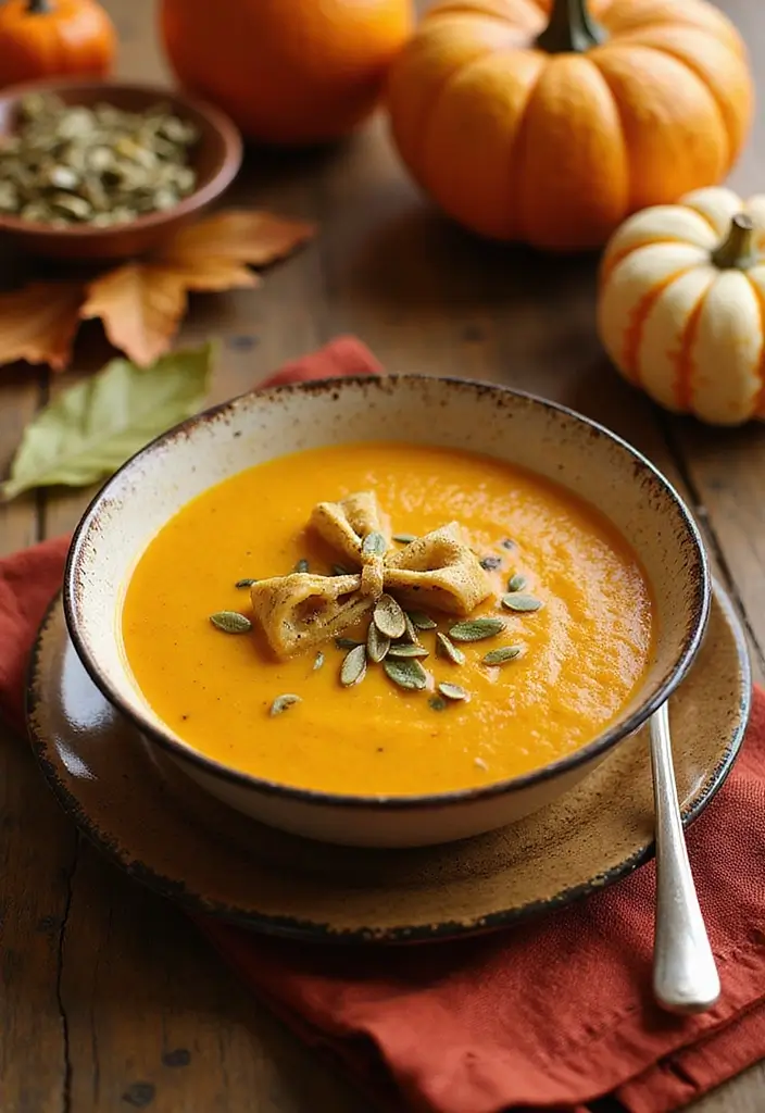 30+ Bow Tie Pasta Soup Recipes Everyone Will Love - 9. Butternut Squash Bow Tie Pasta Soup
