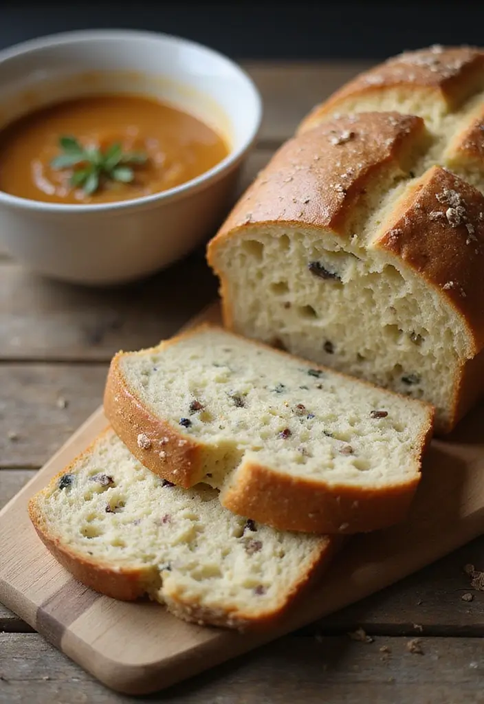30 Bread Recipes to Go With Soup for the Perfect Meal Combo 143 30 Bread Recipes to Go With Soup for the Perfect Meal Combo - 23. Blue Cheese Walnut Bread
