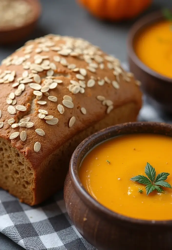 30 Bread Recipes to Go With Soup for the Perfect Meal Combo 16 30 Bread Recipes to Go With Soup for the Perfect Meal Combo - 4. Whole Wheat Honey Oat Bread