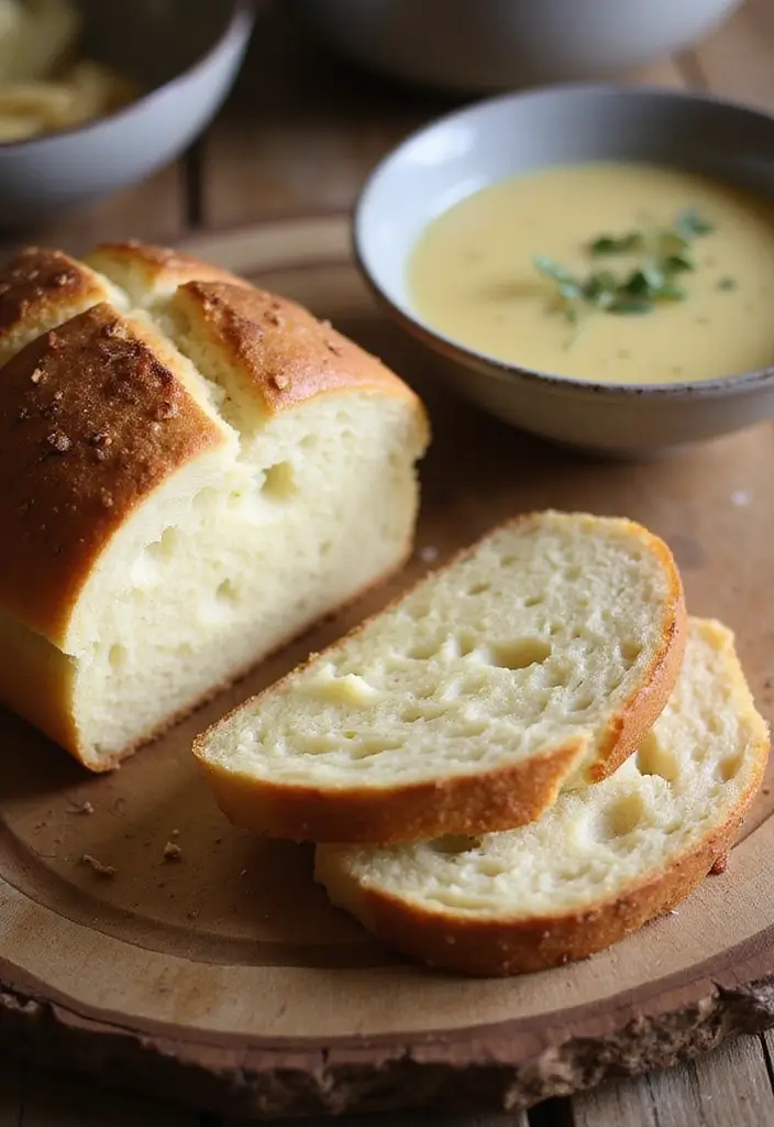 30 Bread Recipes to Go With Soup for the Perfect Meal Combo 35 30 Bread Recipes to Go With Soup for the Perfect Meal Combo - 7. Rustic Potato Bread