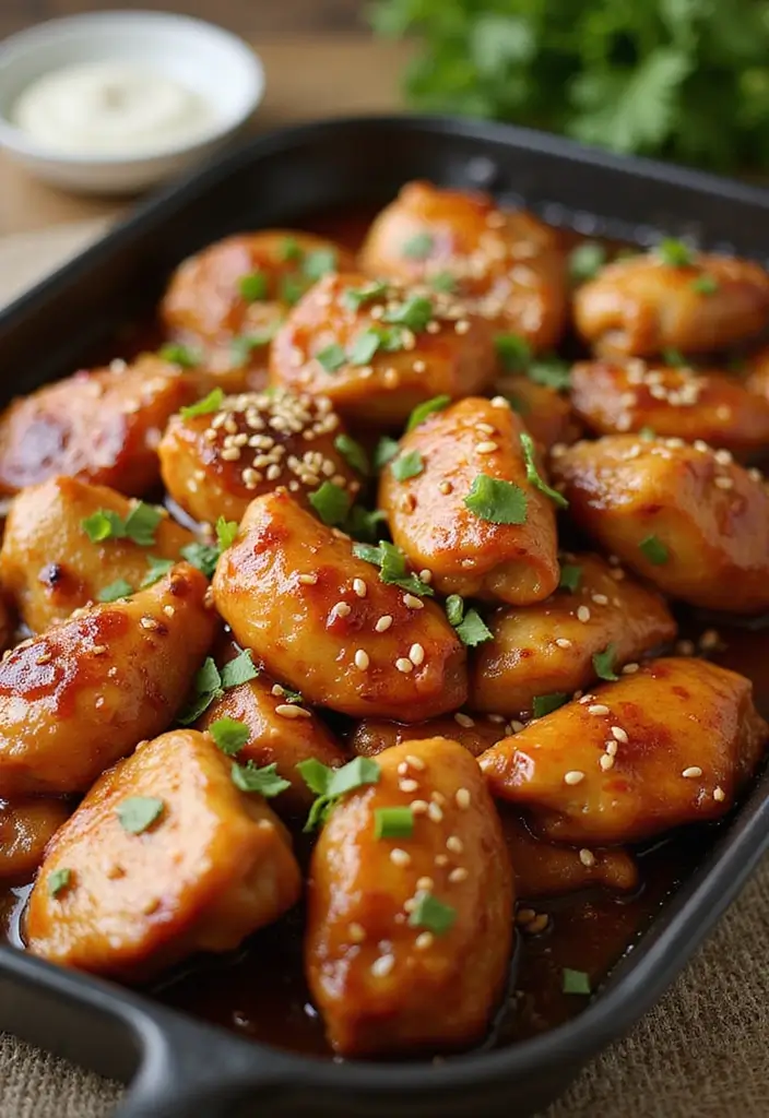 30+ Chicken and Campbell Soup Recipes That Are Family Favorites - 11. Teriyaki Chicken Casserole