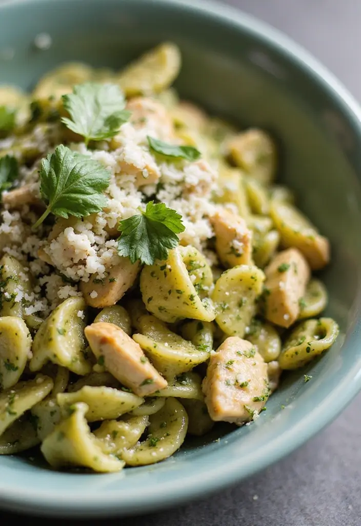 30+ Chicken and Campbell Soup Recipes That Are Family Favorites - 24. Chicken Pesto Pasta