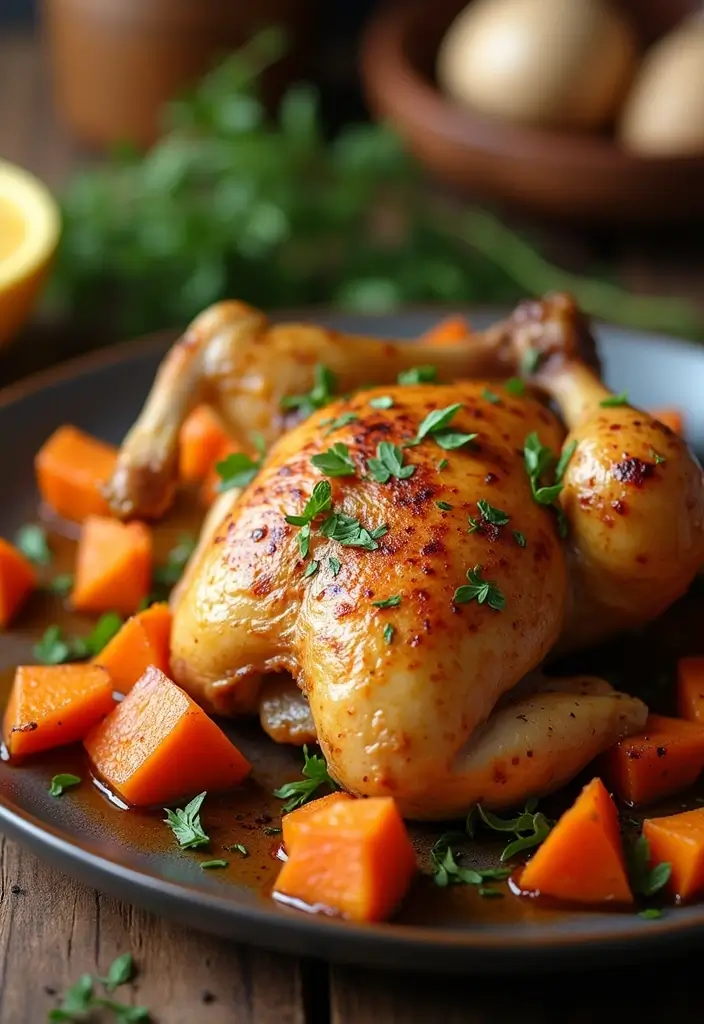30+ Chicken and Campbell Soup Recipes That Are Family Favorites - 28. Chicken and Sweet Potato Bake
