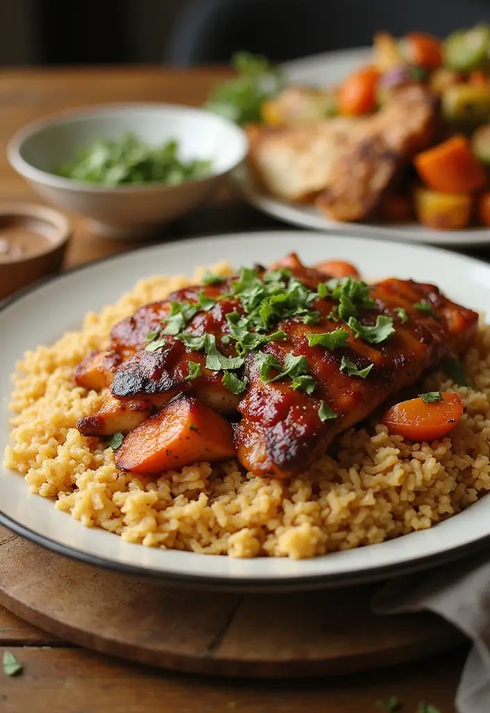 30+ Chicken and Campbell Soup Recipes That Are Family Favorites - 4. BBQ Chicken and Rice