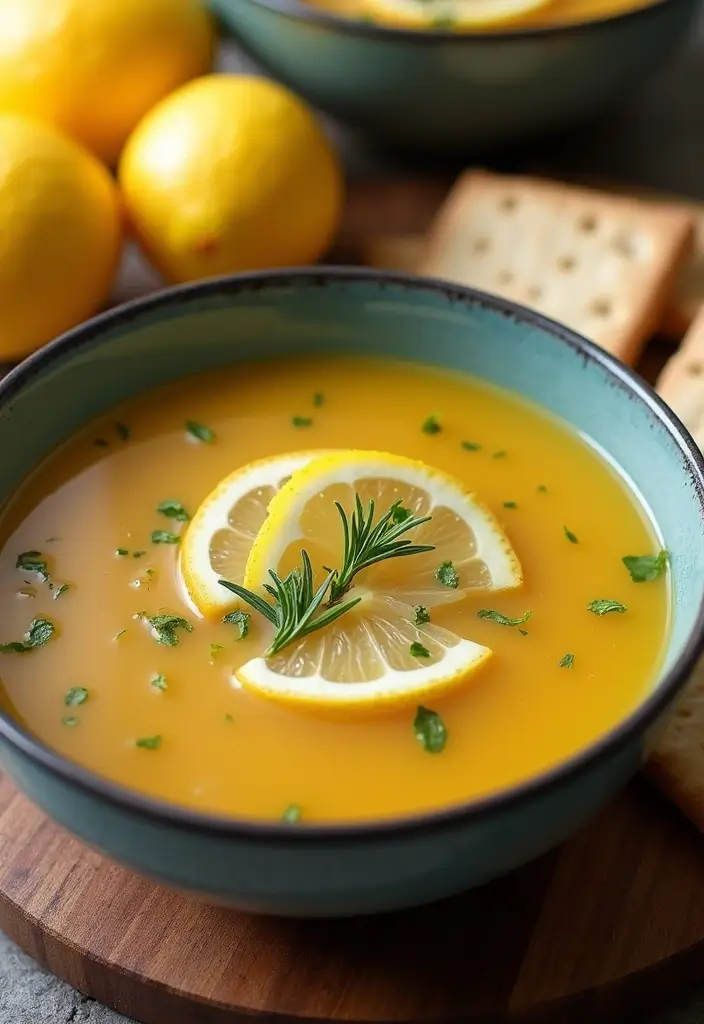 30+ Gluten Free Dairy Free Soup Recipes Everyone Will Love - 13. Lemon Chicken Soup