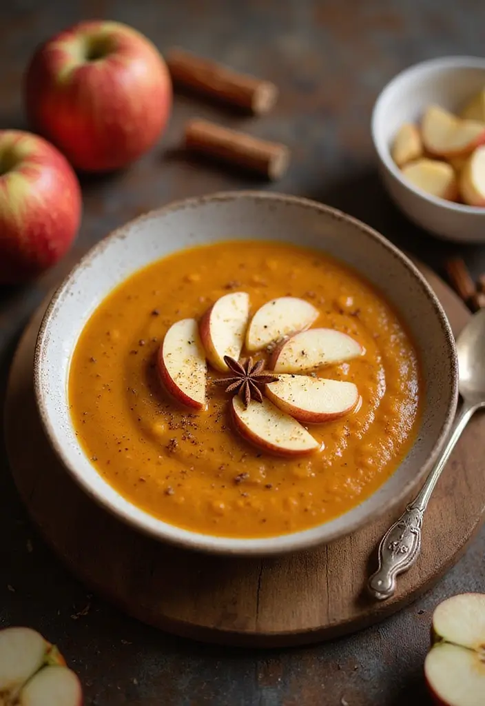 30+ Gluten Free Dairy Free Soup Recipes Everyone Will Love - 18. Spiced Apple and Carrot Soup
