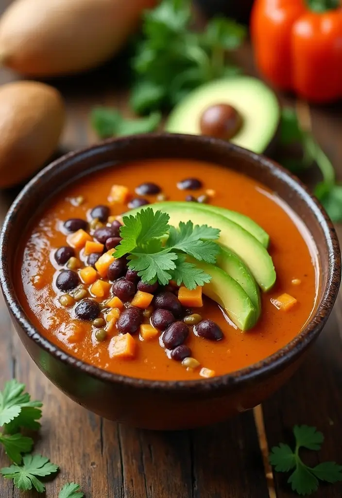 30+ Gluten Free Dairy Free Soup Recipes Everyone Will Love - 22. Sweet Potato and Black Bean Soup