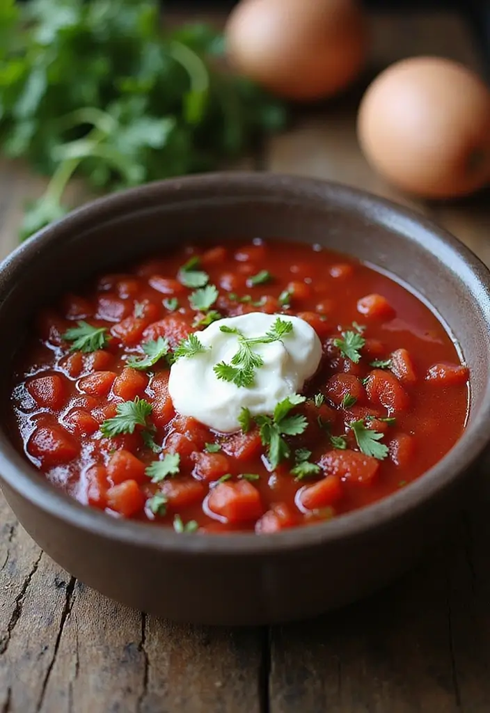 30+ Gluten Free Dairy Free Soup Recipes Everyone Will Love - 29. Borscht (Beet Soup)