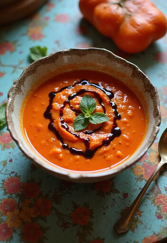 30+ Gluten Free Dairy Free Soup Recipes Everyone Will Love - 9. Roasted Red Pepper and Tomato Soup