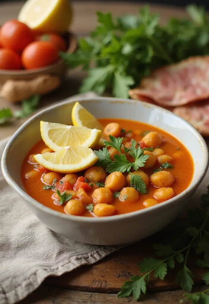 30 Gluten Free Vegetable Soup Recipes Full of Goodness 64 30 Gluten Free Vegetable Soup Recipes Full of Goodness - 10. Mediterranean Chickpea Soup