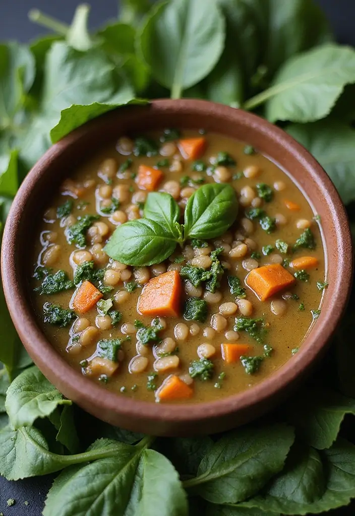 30 Gluten Free Vegetable Soup Recipes Full of Goodness 92 30 Gluten Free Vegetable Soup Recipes Full of Goodness - 14. Spinach and Lentil Soup